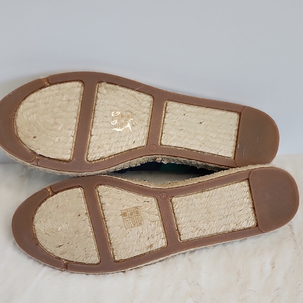 J Crew Espadrille Flats NWOT - Picture 11 of 12